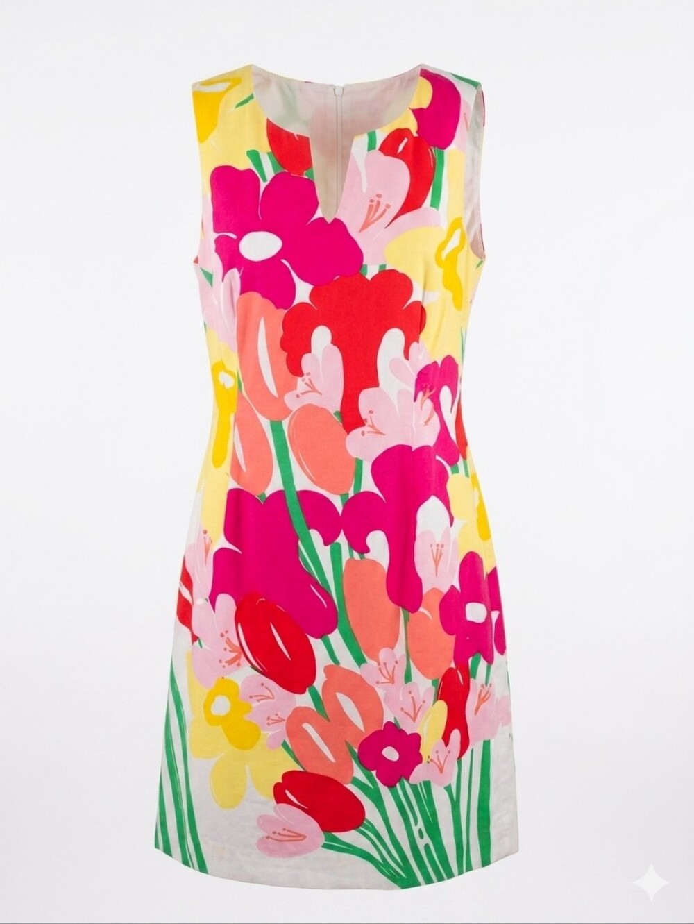 Lilly Pulitzer Floral Dress Sz 12. MEASUREMENTS .L 37", PIT TO PIT 37, W, 38.